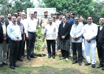 Acting Chief Justice Leads Plantation Drive at High Court Under ‘Ek Ped Maa Ke Naam’ Campaign