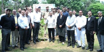 Acting Chief Justice Leads Plantation Drive at High Court Under ‘Ek Ped Maa Ke Naam’ Campaign