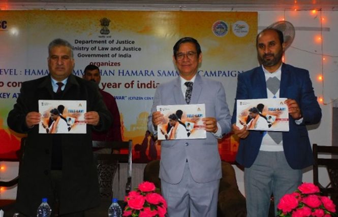 CJ chairs Tele-Law cum Mela held under CSC-SPV campaign in Srinagar