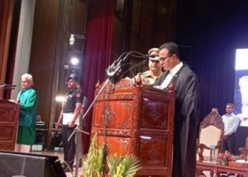 Justice Arun Palli takes oath as Chief Justice of J&K and Ladakh High Court