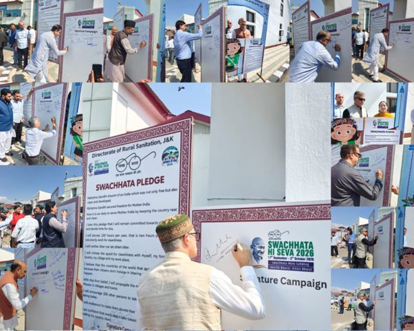 CM, Ministers, Legislators take cleanliness pledge