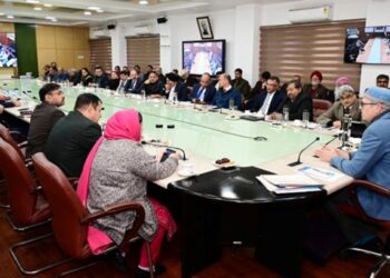 CM Omar holds pre-budget consultations with stakeholders in Jammu
