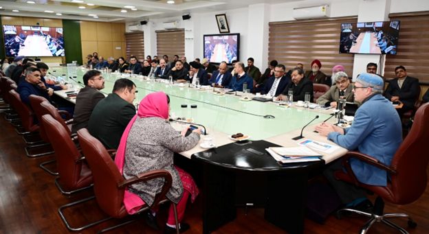CM Omar holds pre-budget consultations with stakeholders in Jammu