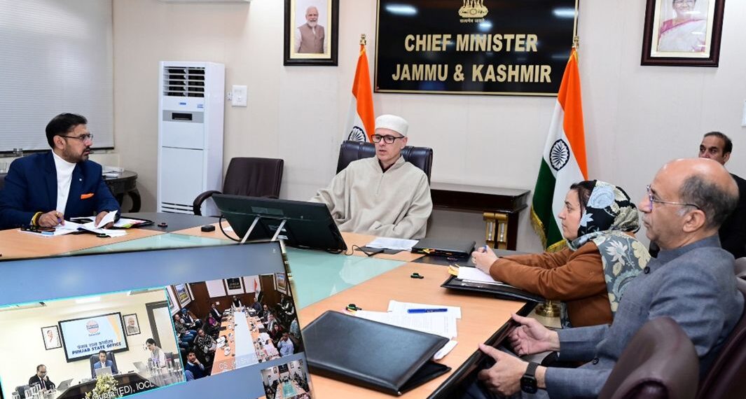 CM Omar reviews LPG, petrol stocks amid Middle-East crisis