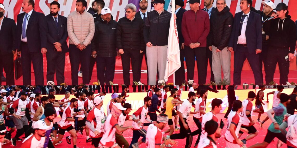 CM Omar Abdullah flags off third Kashmir Marathon featuring ₹3.17 crore prize purse, ₹25 lakh for winner