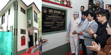 CM Omar Abdullah inaugurates IEI guest house ‘IEI GHAR’ at Church Lane, Sonwar