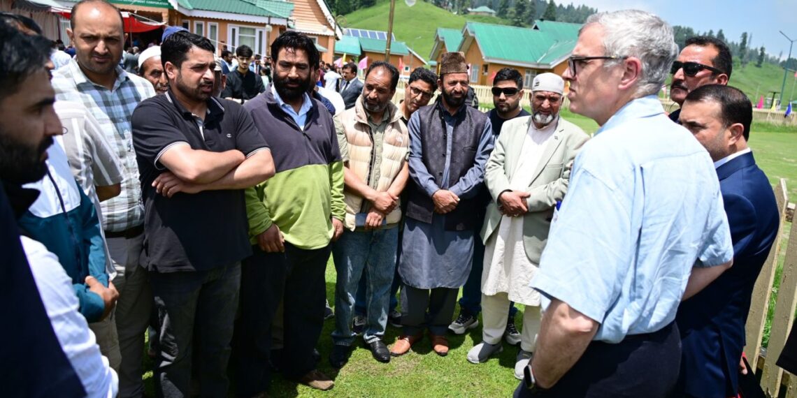Elected Govt, J&K LG, MHA Need To Work In Tandem For Tourist Safety”, Says CM Omar At Gulmarg