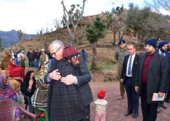 CM Omar Visits Grieving Badhaal Families, Promises Justice, Support