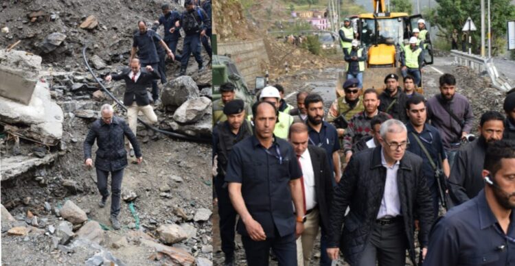 CM Omar Visits Worse-Hit Areas In Ramban, Assures Comprehensive Relief Measures
