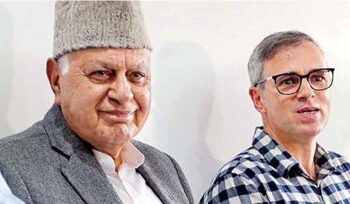 Dr Farooq, CM Omar greet people on 77th Republic Day
