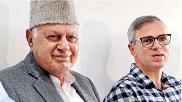 Dr Farooq, CM Omar greet people on 77th Republic Day
