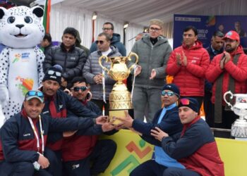 CM Omar Expresses Delight At Successful Conduct Of 5th Khelo India Winter Games At Gulmarg