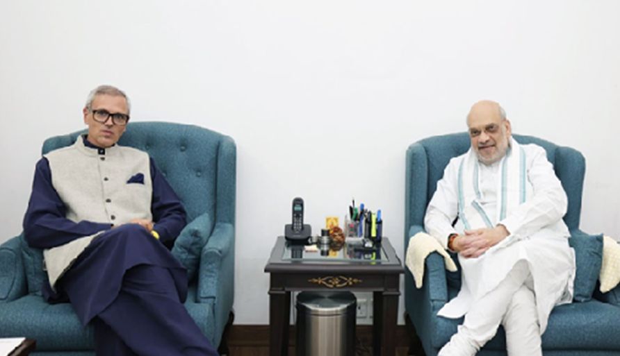 CM Omar Meets HM Amit Shah in Delhi, Discusses Statehood, Security