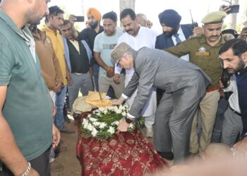 CM Omar calls for ending cycle of mourning in J&K