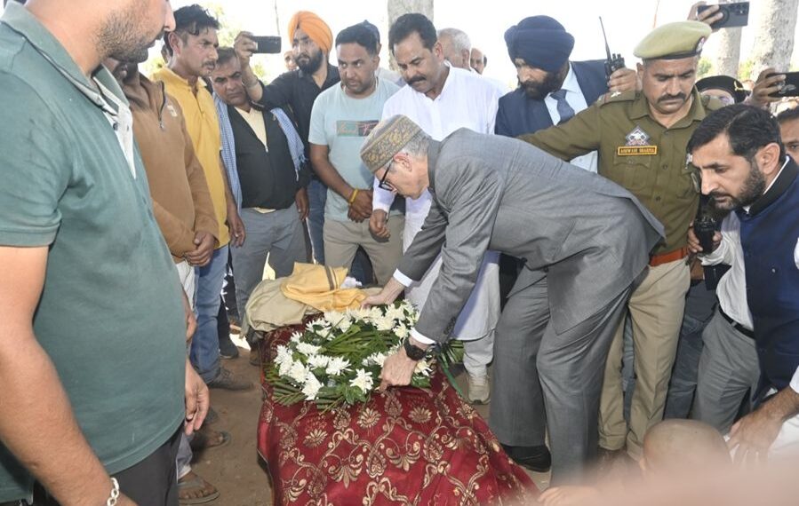 CM Omar calls for ending cycle of mourning in J&K