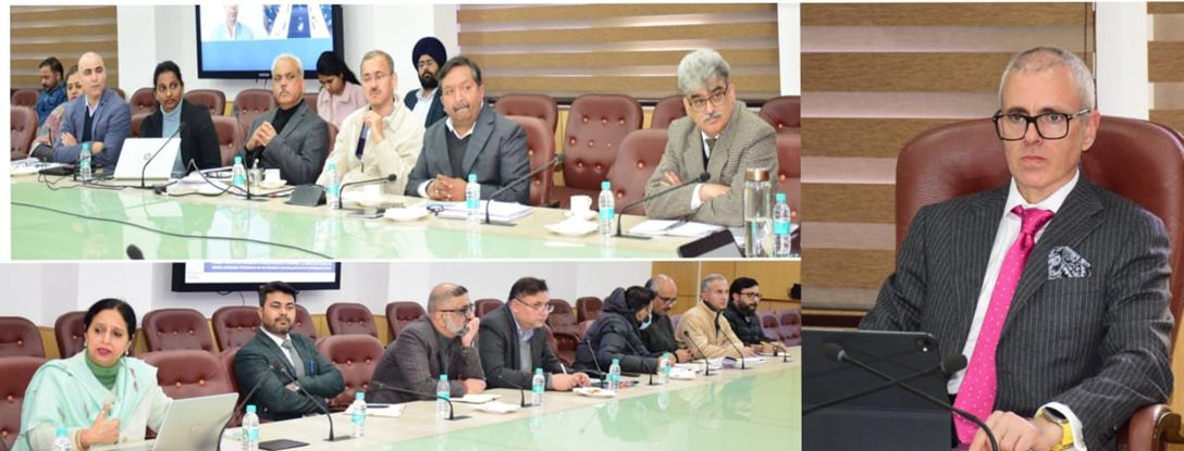 CM Omar Reviews, Discusses Urban Schemes, Policies For Implementation