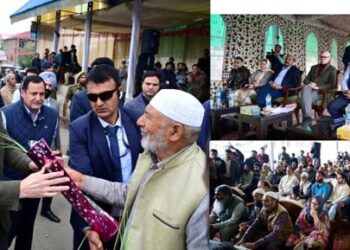 CM Omar Unveils Rs 58.26-Cr Projects in G’bal, Inaugurates five projects worth Rs 16.72 crore, lays foundation for two others