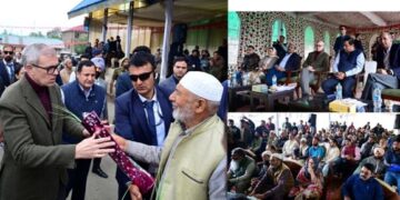 CM Omar Unveils Rs 58.26-Cr Projects in G’bal, Inaugurates five projects worth Rs 16.72 crore, lays foundation for two others