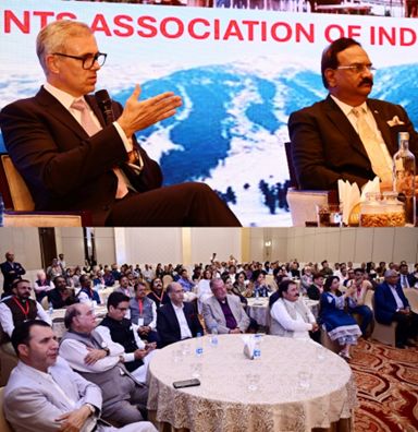 CM Omar addresses Travel Agents Association of India