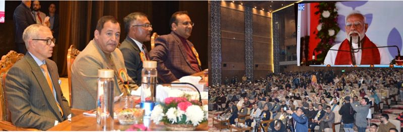 CM Omar attends live streaming of PM’s address on PM-KISAN scheme at SKUAST-K