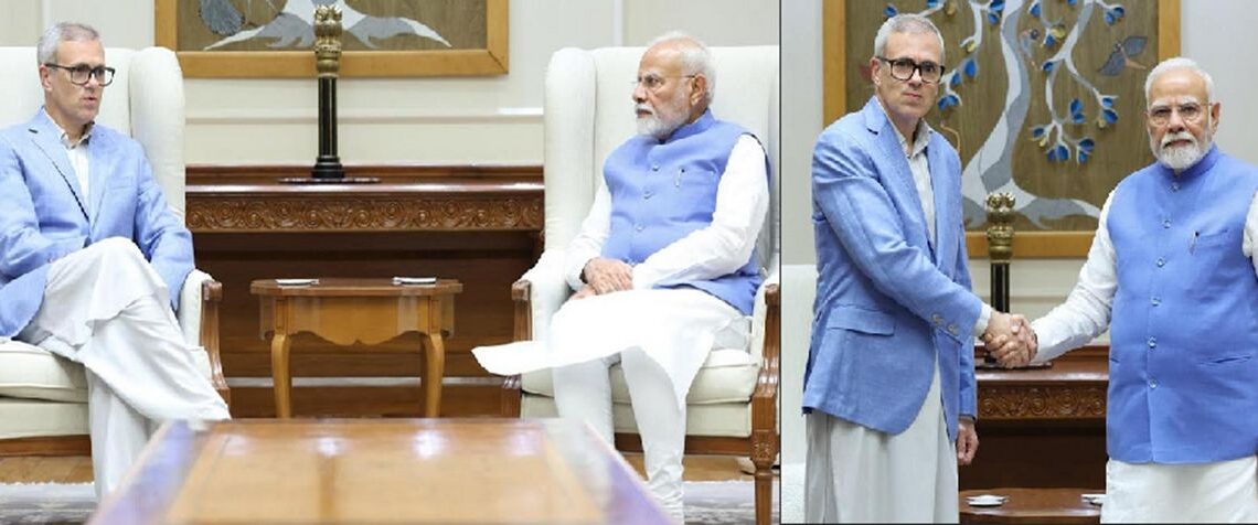 CM Omar calls on PM Modi, discusses J&K’s Post Pahalgam Attack Situation