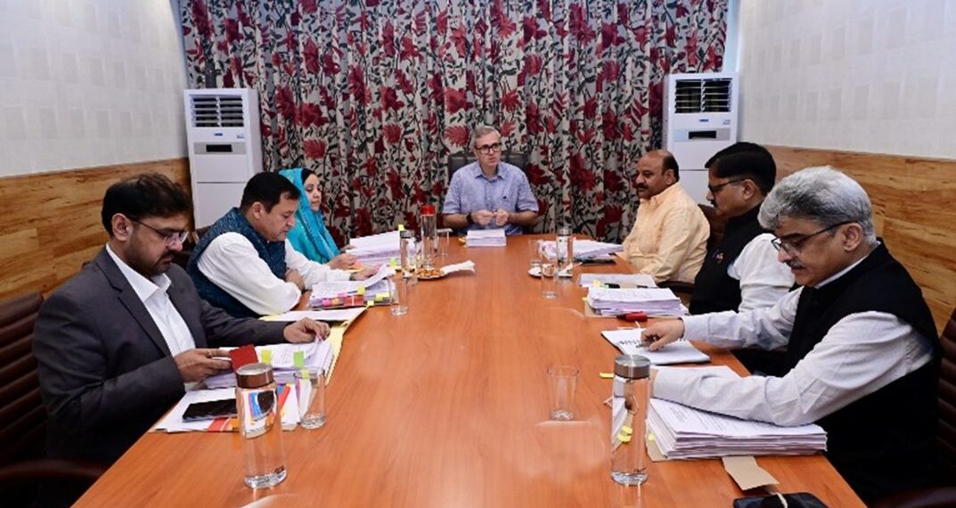 CM Omar chairs Cabinet Meet, Takes Decisions On key governance, development