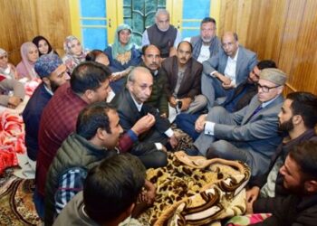 CM Omar condoles family of Dr. Shahnawaz, announces full support for son’s education, future