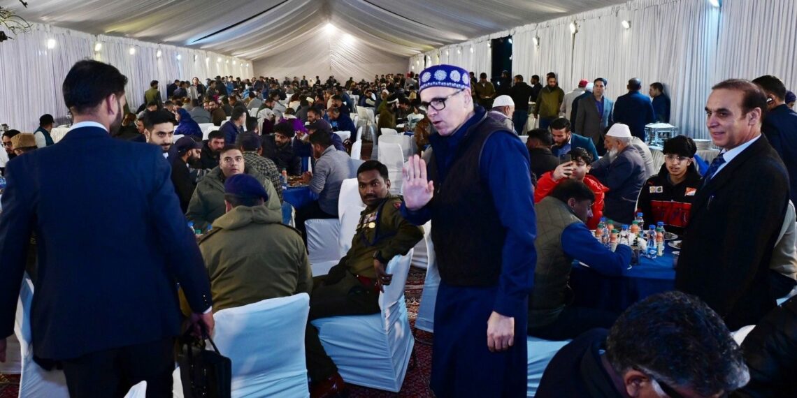 CM Omar Abdullah hosts Iftaar in Srinagar, emphasizes unity and compassion