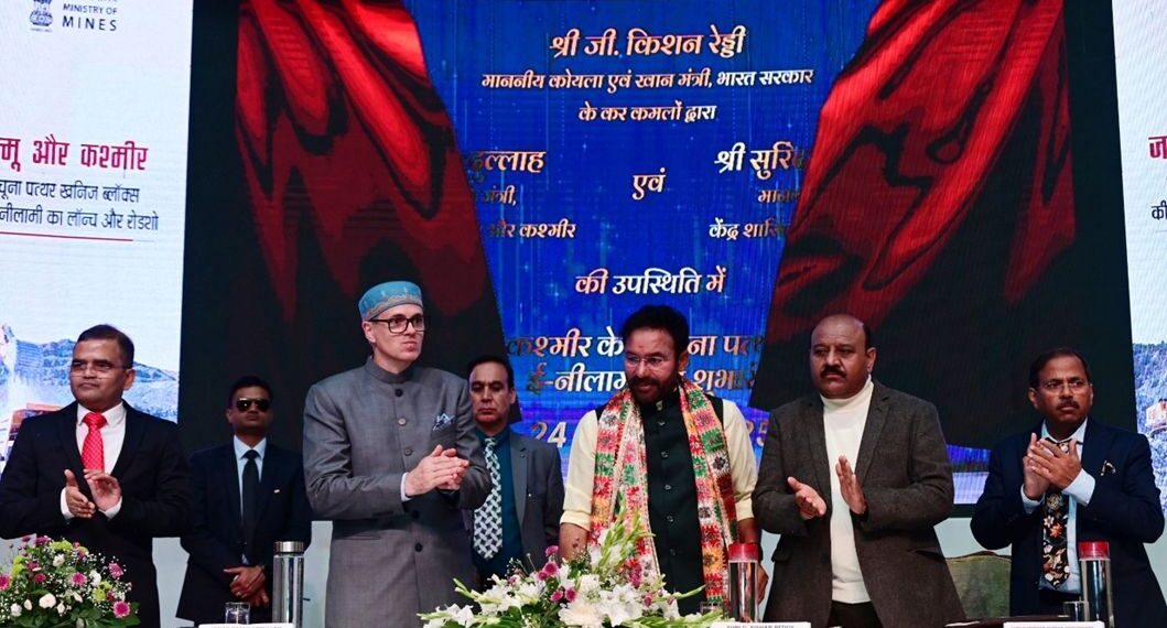 CM Omar launches e-auction of J&K’s limestone blocks, thanks Centre for its support