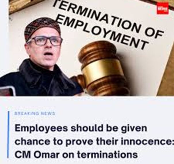 Employees should be given chance to prove their innocence: CM Omar on terminations