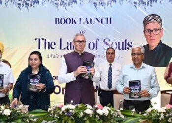 CM Omar releases book by 15-year-old author Laranya R Kumar