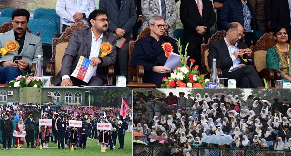 CM Omar throws open 69th National School Games in Srinagar