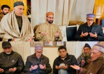 CM Omar visits bereaved Masoodi family at Hyderpora, Offers sympathies to Sheikh, Kapra families in Rajbagh