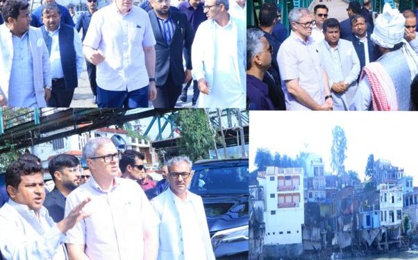 CM Omar visits flood-affected Rajouri, reviews damage; meets affected families