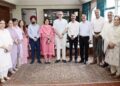 CM meets newly inducted IAS officers, other deputations, senior officers