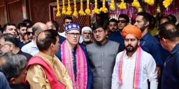 CM visits Mata Kheer Bhawani Temple, reviews arrangements for Annual Mela