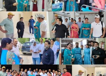 CMO reviews Health Services, Development Works at SDH Bhaderwah