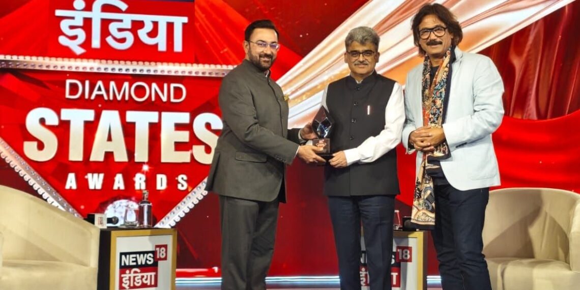 CS Dulloo receives prestigious ‘Diamond States Award’ at Diamond States Summit 2025 in New Delhi