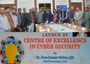 CS Mehta launches CoE for imparting training in Cyber Security