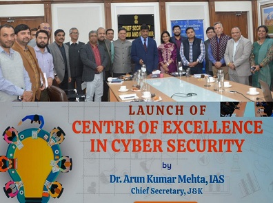 CS Mehta launches CoE for imparting training in Cyber Security
