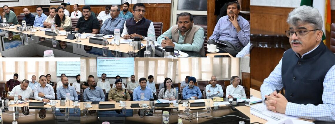 CS reviews monsoon preparedness, Calls for proactive disaster mitigation measures