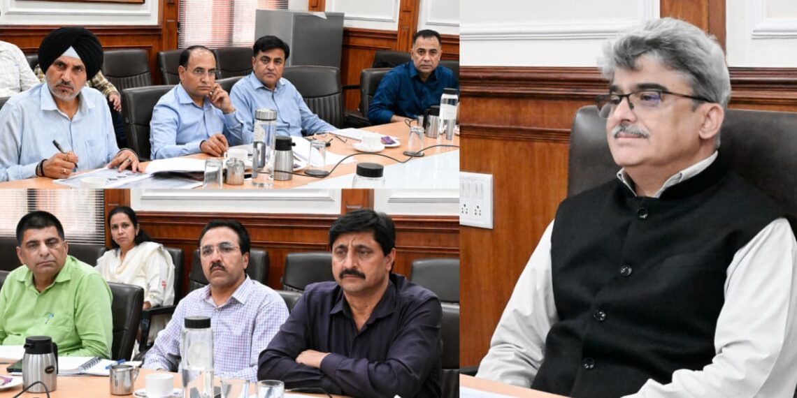 CS reviews roadmap for promotion and strengthening of Handicrafts & Handloom sector in J&K