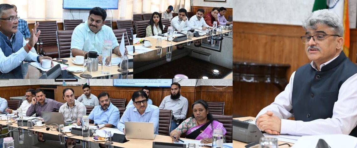 CS stresses strengthening AYUSH infrastructure, outreach and wellness tourism in J&K