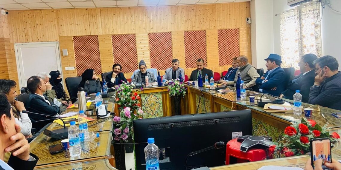 CU Kashmir’sDeptt of Kashmiri holds academic planning workshop