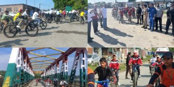 Over 121 Cyclists join World Bicycle Day Cyclothon at Shopian