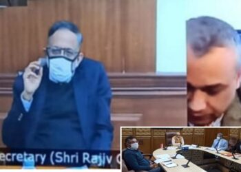 Cab Secy reviews key infra projects, Kashmir rail link; Udhampur-Chenani, Nashri-Ramban Road Projects