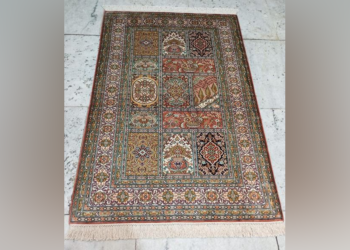 PM Modi Gifts Kashmiri Silk Carpet To French National Assembly President