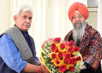 Chairman, National Commission for Minorities calls on LG Sinha