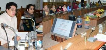 Chairperson, NWC interacts with NGOs working for welfare of women at Srinagar