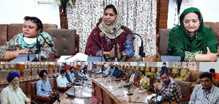 Chairperson Nation Minorities Commission meets spiritual heads of minority communities